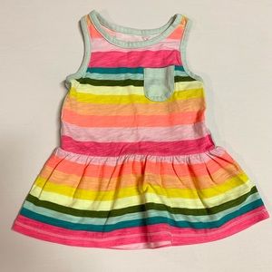 Toddler Girl Rainbow Tank Top